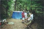 Base Camp Near Fourth Lake
