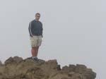 Luke on top of Haleakala